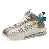 Men's Atmospheric Air Cushion For Walk Shoes Luxury Tennis Sneakers Casual Running Shoes Footwear MartLion 2201 Khaki 41 