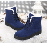 Women Boots Winter Ankle Winter Shoes Female Snow Mujer Warm Plush Mart Lion   