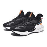 Men's Casual Sneakers Running Shoes Outdoor Sneaker Sports Mesh Breathable Cushioning Basketball Footwear MartLion Black 39 