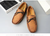 Genuine Leather Men's Casual Shoes Luxury Loafers Moccasins Non-slip Driving MartLion   