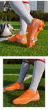  Men's Low-Top Professional Soccer Shoes Anti-Slip Kids Grass Training Football Boots Ultralight FG TF Non-Slip Chuteira MartLion - Mart Lion
