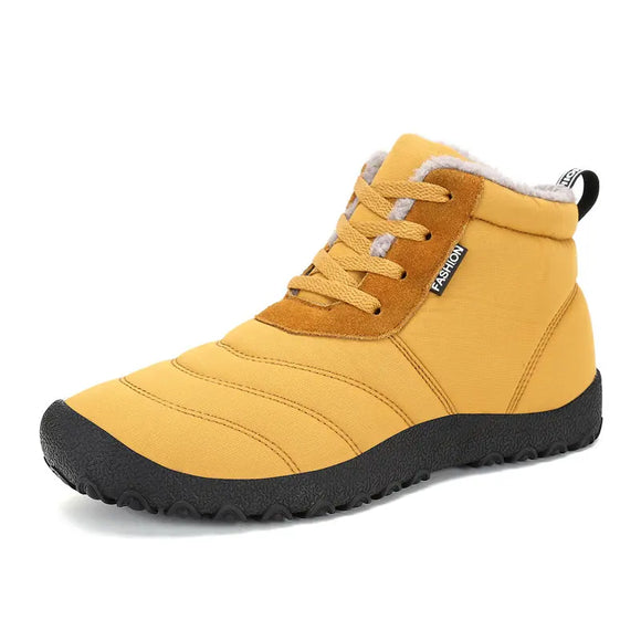 Boots Men's Women Warm Plush Winter Outdoor Waterproof Shoes MartLion tuose DF8777 35 CHINA