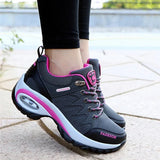 Women's Sports Shoes with Thick Soles Hiking Autumn Casual Sports High Slope Running Femme MartLion   