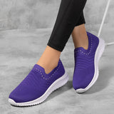 Ladies Handmade Solid Color Women Shoes Classic Casual Flat Heel Sneakers Non-slip Fashion Zapatos De Mujer Mart Lion   