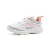 Women Sneakers Mesh Breathable Running Shoes Female Casual Flats Outdoor Sports Tennis Walking Mart Lion WHITE ORANGE 35 