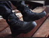  Outdoor Working Shoes Men's Snow Boots Winter Warm Cotton Anti-Slip Tactical Military Desert Combat MartLion - Mart Lion