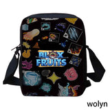 Fruits Children Shoulder Bags Cartoon School Bags for Boy Girls Capacity Kids Crossbody MartLion color8 CHINA 