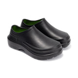 Outdoor Men's Sandals Oilproof Waterproof Nurse Chef Shoes Lightweight  Eva Garden Casual Slippers Beach Aqua MartLion Black 43-44 