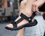 Men's Sandals Outdoor Breathable Mesh Shoes Sandals Non-slip Casual Sneakers Beach Summer Slippers MartLion   