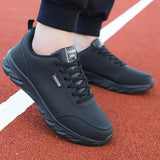 Casual Shoes Men Waterproof Leather Sneakers Outdoor Sport Shoes MartLion   