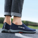 Mesh Men's Shoes Summer Lightweight Sneakers Outdoor Casual Walking Breathable Slip on Loafers Hombre MartLion   