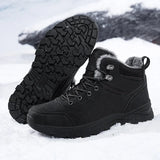 Winter Men Boots Warm  Outdoor Men's Snow Boots Non-slip Men Cotton Boots Lightweight Waterproof Working Ankle Boots MartLion   