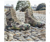 Camouflage Men's Boots Work Shoes Desert Tactical Military Autumn Winter Special Force Army MartLion green6 39 