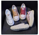  Korean Women Sneakers Spring Summer Designer Sports Shoes Breathable Increase Zapatos De Mujer Mart Lion - Mart Lion
