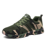 Summer Casual Shoes Mesh Camouflage Men's Shoes Breathable Sneakers Non Slip Damping Outdoor MartLion Camouflage 38 
