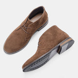 Suede Desert Boots Brand Men's Leather Ankle Retro Casual MartLion   