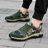 Hiking Shoes Woman Sneakers Men's Sports Unisex Canvas Camouflage Field Female Footwear Couples Running Walking Mart Lion   