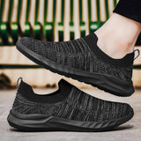 Men's Summer Sports Shoes Breathable Lace-up Mesh Casual Lightweight Walking Running Casual Sneakers Mart Lion   