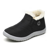 Men Boots Shoes Casual Men's Winter Shoes Men Shoe Men's Boots Footwear Fur Shoes MartLion BNBlack 46 