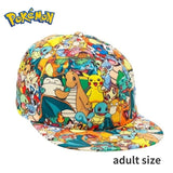 Pikachu Baseball Cap Anime Cartoon Figure Cosplay Hat Adjustable Women Men's Kids Sports Hip Hop Caps Toys Birthday Gift MartLion 0  