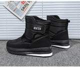 Winter Men's Boots Plush Warm Snow Waterproof Outdoor Winter Sneakers MartLion   