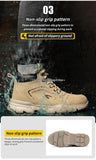 Safety Protective Boots Work Safety Shoes Men Winter Safety Boots Anti-puncture Work Shoes Steel Toe Work Boots Indestructible MartLion