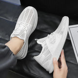 Lightweight Running Shoes Slip Resistant Outdoor Casual Shoes Breathable Mesh Men's Trendy Footwear MartLion   