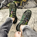 Luxury Outdoor Hiking Men's Sneakers Designer Non-Slip Waterproof Shoes Cozy Light Walking Trainers Baskets Homme Tenis Mart Lion   