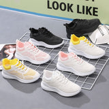 Spring and Summer Sports Women's Shoes Air Mesh Casual Running Versatile Sneaker Zapatos De Mujer Mart Lion   