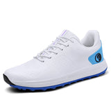 Golf Shoes Men's Breathable Golf Sneakers Light Weight Golfers Footwears Anti Slip Walking Sneakers MartLion Bai-5 2 40 
