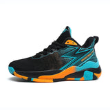 Basketball Shoes Men's Breathable Outdoor Sports Sneakers Training Athletic Designer Sneaker MartLion Black green 38(24.0CM) 