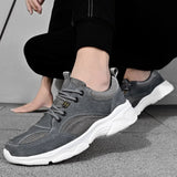 Men's Shoes Leather Casual Sneakers Lightweight Breathable Footwear Tenis Masculino Mart Lion   