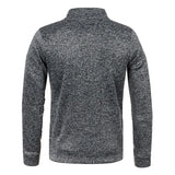 Spring Men's Turn-down Collar Sweatshirt Zipper Stand Collar Pullovers Sweatshirts Zippers Sweater Coats MartLion   