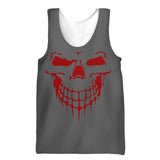 Cool Skull 3D Print Men's Tank Tops Casual Hip Hop Graphic Streetwear Fitness Summer Sleeveless Shirts Mart Lion 6 L 