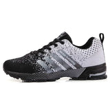 Men's Luxury Trainer Athletic Casaul Sneaker Loafer Breathable Running Walking Koeiua Womens Tennis Outdoor Sports Shoes MartLion GRAY 36 