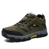 Spring Autumn Hiking Shoes Men's Outdoor Snow Boot Waterproof Trekking Mountain Sneakers MartLion 3361 Green 36 CN