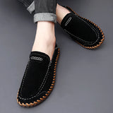 Leather Men Loafers Super Soft Casual Shoes For Men Slip On Male MartLion   