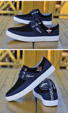 Men's Espadrilles Canvas Shoes Basic Flats Comfort Loafers Casual Sneakers Black Mart Lion   