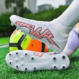 Society Soccer Cleats Soccer Shoes Men's Training Sport Footwear Professional Field Boot Fg Tf Soccer Mart Lion   