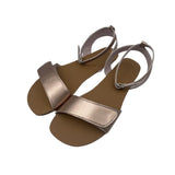 Summer Barefoot Leather Flat Sandals For Women Shoes With Soft Sole Zero Drop Sole Light Weight MartLion   