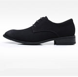 Men's Casual Shoes Lace-up Suede Leather Light Driving Flats Classic Retro Oxfords Mart Lion   