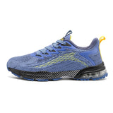 Running Shoes Men's Breathable Running Sneakers Comfortable Walking Anti Slip Walking MartLion Lan 39 