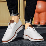 Men's Sneakers Soft Men Casual Shoes Breathable Mesh Loafers Office Walking Driving Outdoor Mart Lion   