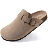 Classic Cork Slippers And Clogs For Women Men's Slip-on Cork Mules Sandals Summer Beach Shoes Arch Support Flat MartLion   