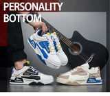 Men's thick soled casual board shoes soft soles four seasons outdoor walking shoes youth versatile shoes MartLion