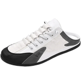 Summer Half Slippers for Men Men's Flat Bottom Casual Shoes Soft Sole Support Shoes Men's Sneakers
