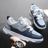 Men's Vulcanized Shoes Breathable Ankle Outdoor Casual Trendy Non-slip Spring MartLion   