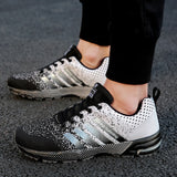  Running Shoes Breathable Outdoor Sports Light Sneakers Women Athletic Training Footwear Men's Mart Lion - Mart Lion