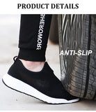 Summer Mesh Lightweight Work Sneakers Steel Toe Men Women Work Safety Shoes Breathable Construction Shoes Work Boots Footwear MartLion