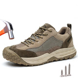 Men's Safety Shoes Women Indestructible Steel Toe Work Indestructible Sneakers Non-slip Protective Work Boots MartLion   